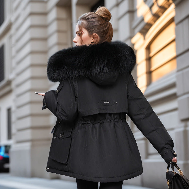 Faux Fur Lined Winter Coat