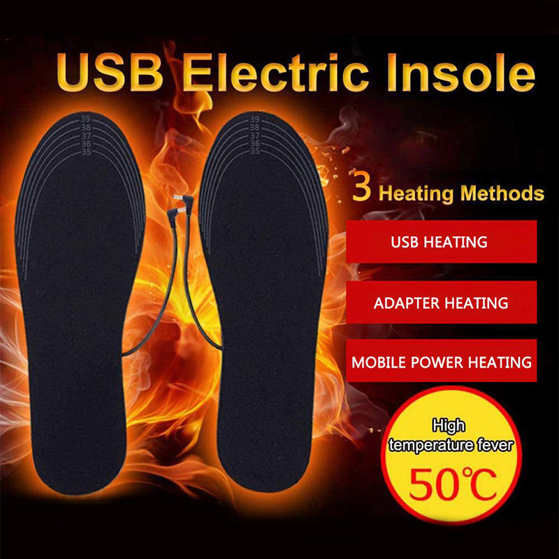 USB Heated Shoe Insoles