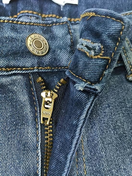 Retro Floral Embroidered Boot Cut Jeans Bazaare Mart Embroidered Boot Cut Jeans