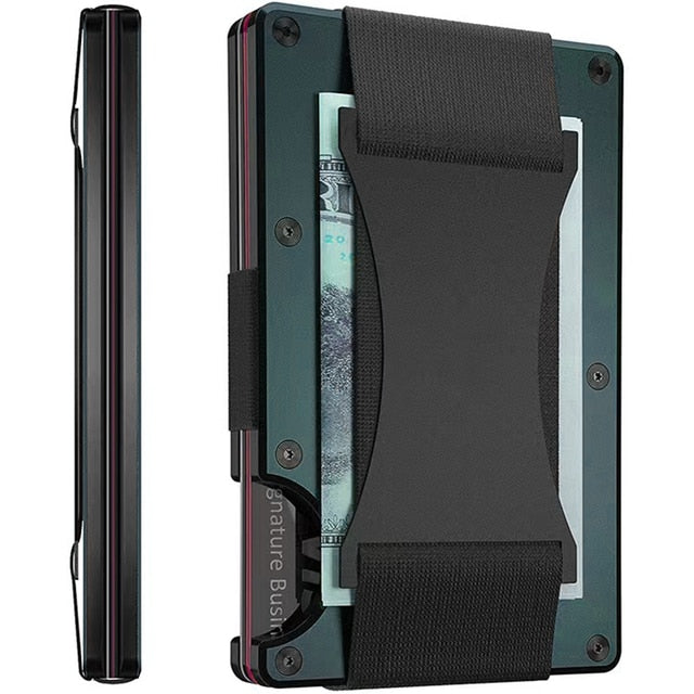 Men's Slim RFID Wallet - Bazaare Mart