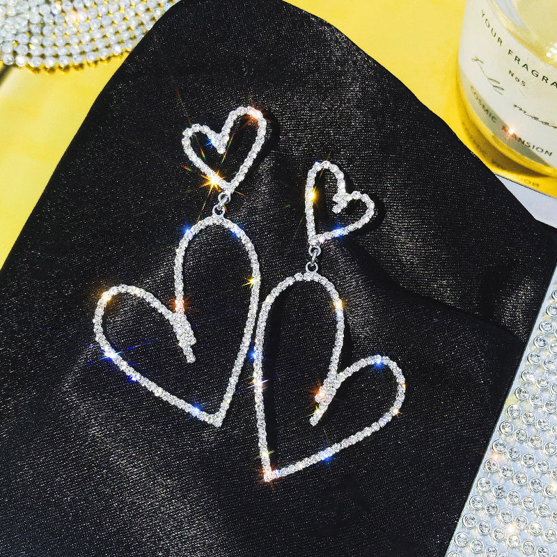 Personality Tassel and Stud Earrings