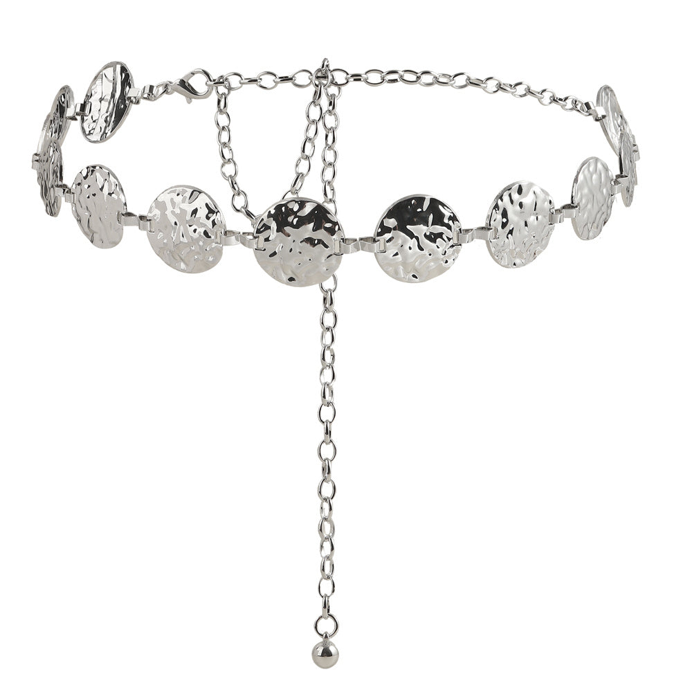 Metal Waist Coin Chain Belt Accessories