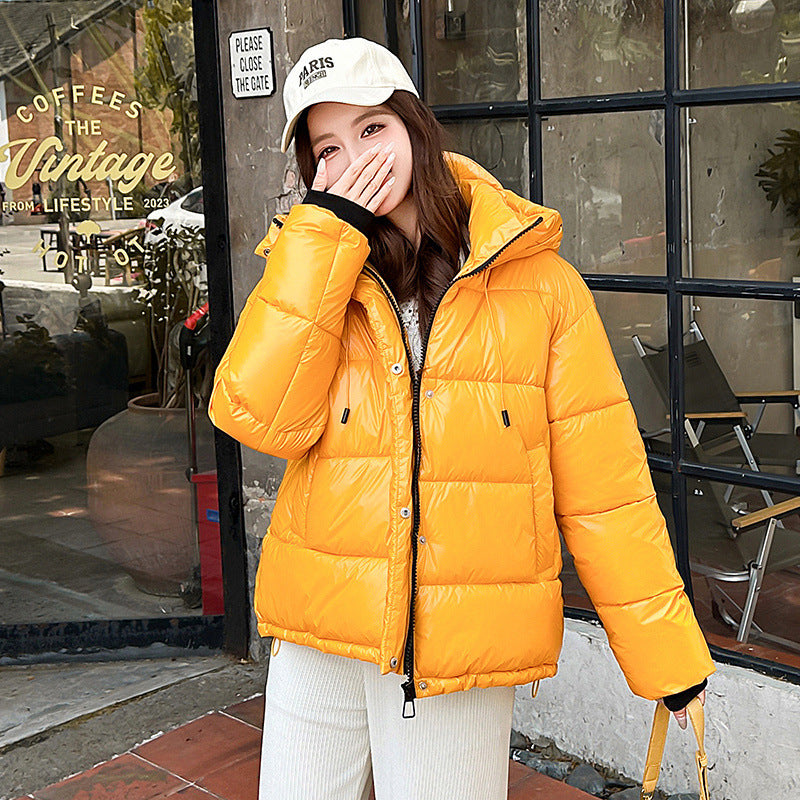 Retro Hooded Puffer Jacket