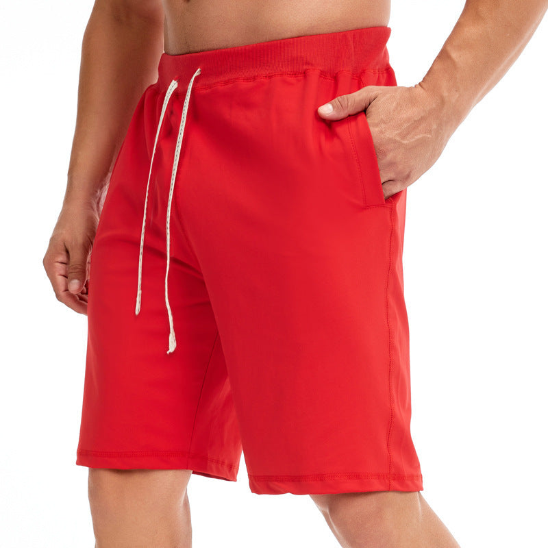 Men's Long Drawstring Shorts