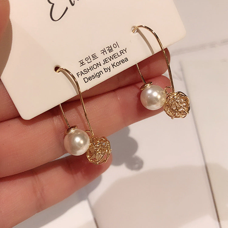 Personality Tassel and Stud Earrings