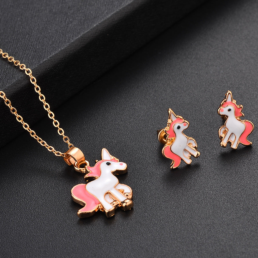 Unicorn Jewelry Set