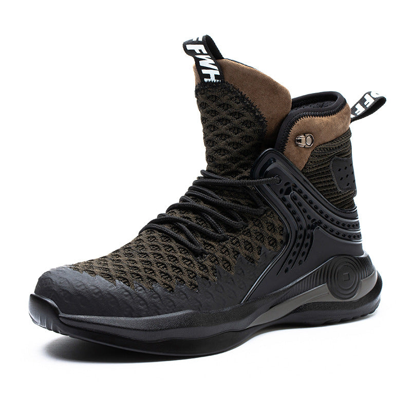 High-top Steel Toe Hiking Boots