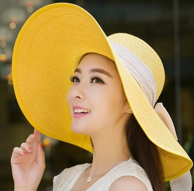 Large Floppy Folding Beach Hat