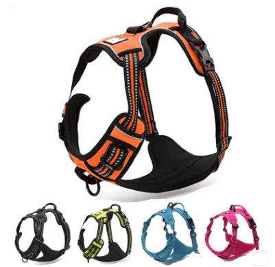 Big Dog Adjustable Reflective Harness Bazaare Mart Dog Harness