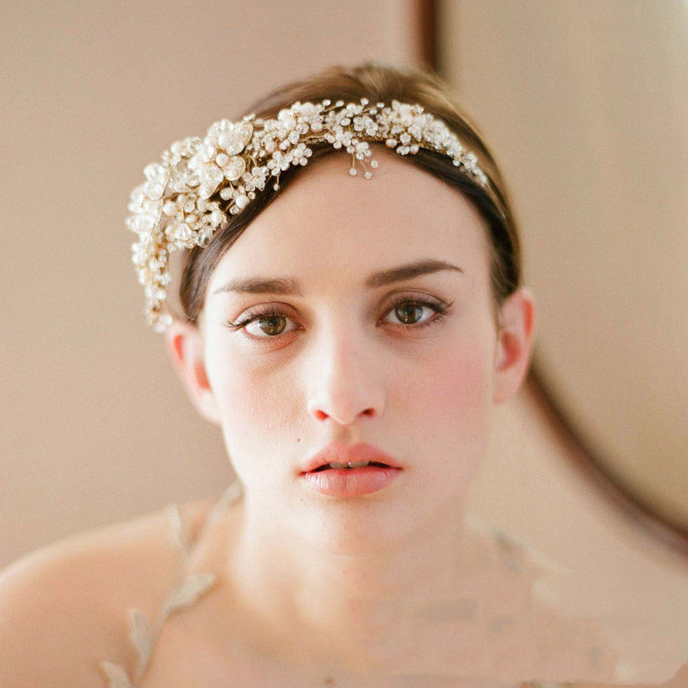 Pearl Floral Headband