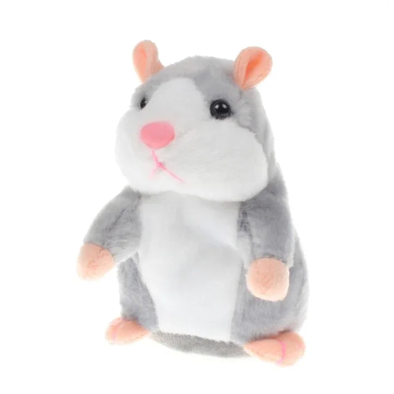 Little Talking Hamster Toy Gray 1 Bazaare Mart Toy