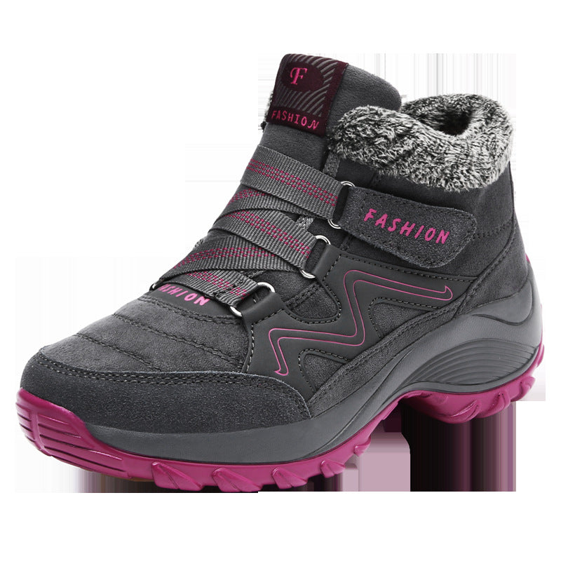Ladies Leather Hiking Shoes