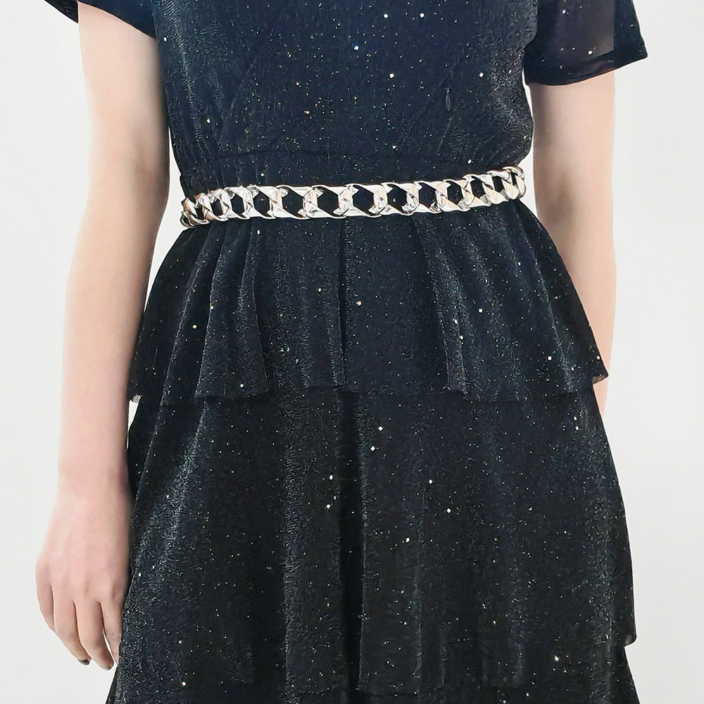 Large Waist Chain Belt Decorative Waist Chain