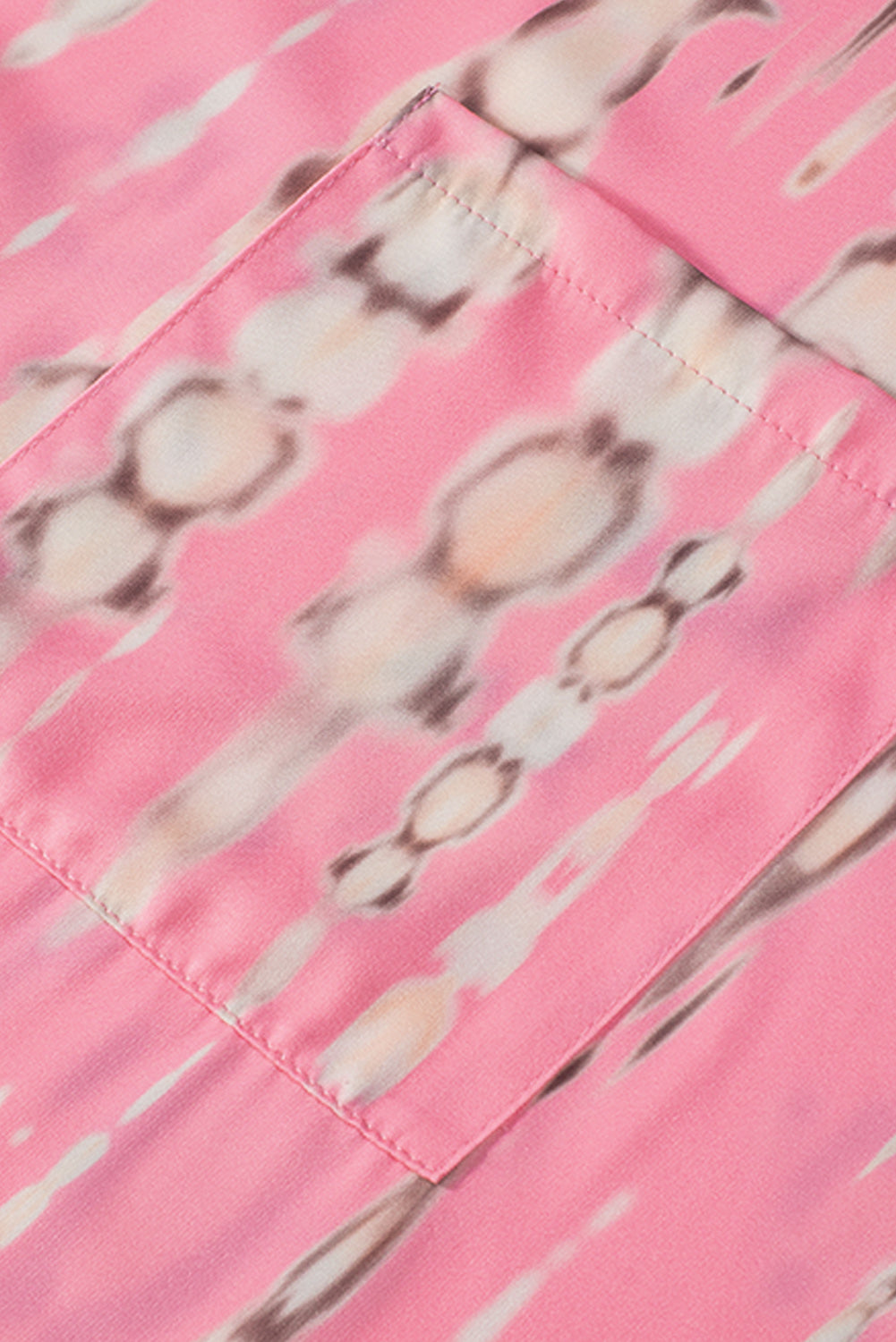 Pink Bohemian Tie Dye Kimono