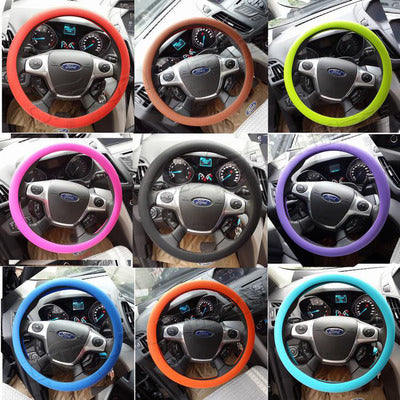 Colorful Non-slip GM Silicone Steering Wheel Cover