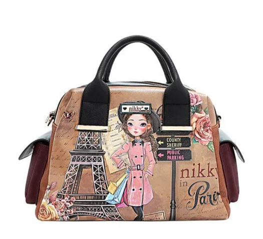 Nicole Lee USA Eco-Leather Boston Bag