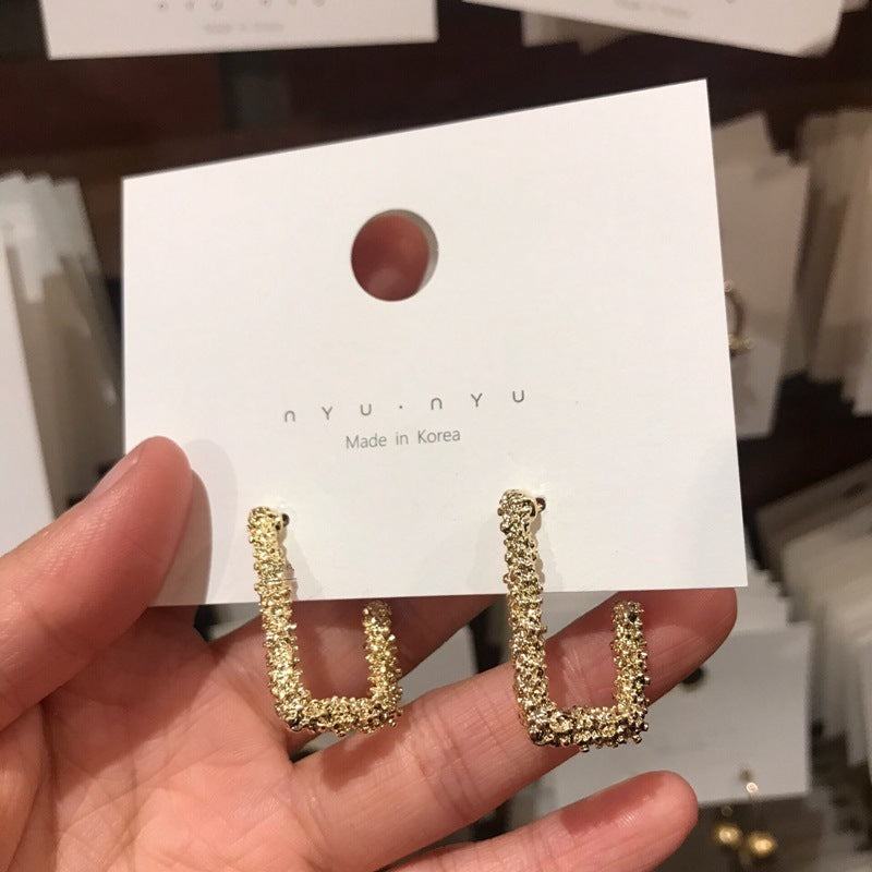 Personality Tassel and Stud Earrings
