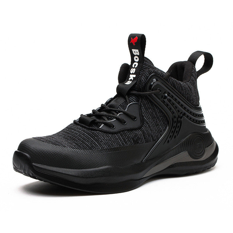 High-top Steel Toe Hiking Boots