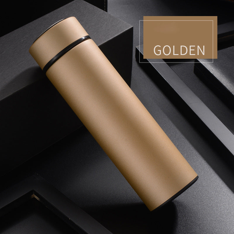 Sleek Stainless Steel Double Wall Vacuum Insulated Thermos