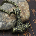 Retro Style Viking Necklace Ancient bronze CJ Dropshipping Men's Necklace