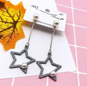 Trendy Hypoallergenic Stars & Hearts Earrings