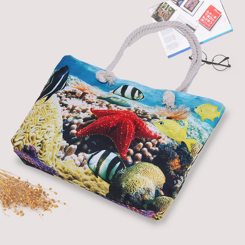 Ocean World Beach Bag