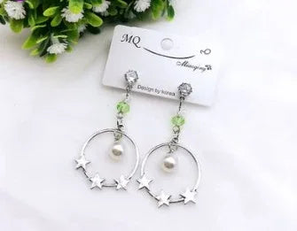 Trendy Hypoallergenic Stars & Hearts Earrings 6 Bazaare Mart Cute Puff Trend Earrings