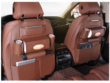 PU Leather Car Seat Organizers