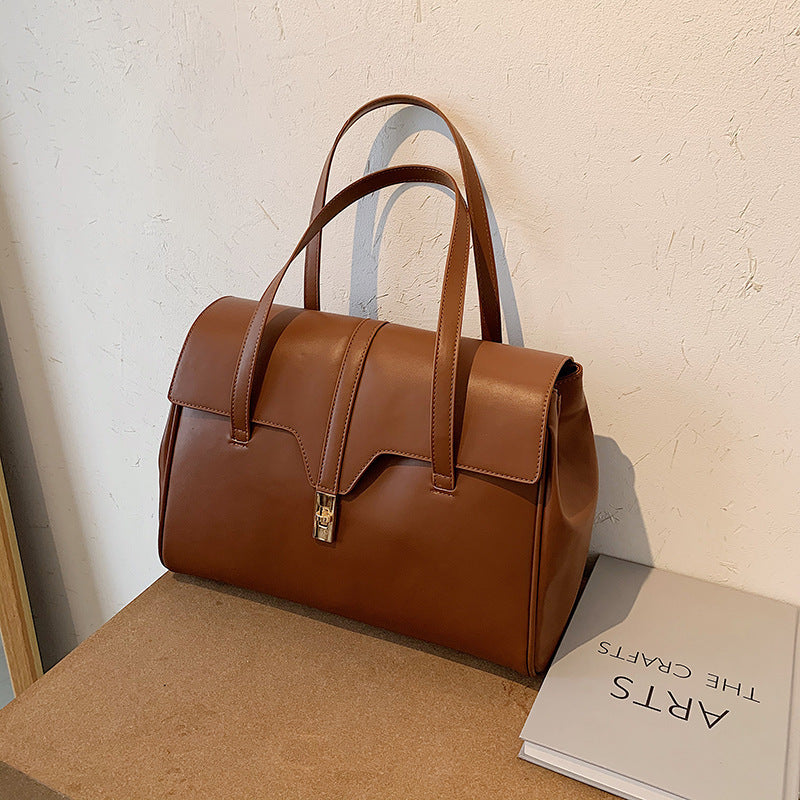 Large Capacity PU Leather Handbag