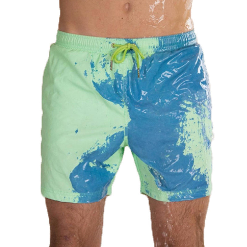 Men's Color Changing Swim Trunks