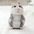 Little Talking Hamster Toy Gray 3 Bazaare Mart Toy