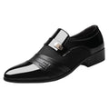 Men's Patent Leather Dress Shoes Black Bazaare Mart Men's Dress Shoes
