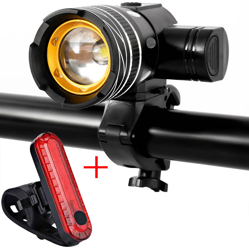 Bicycle Head and Oblong Tail Light 