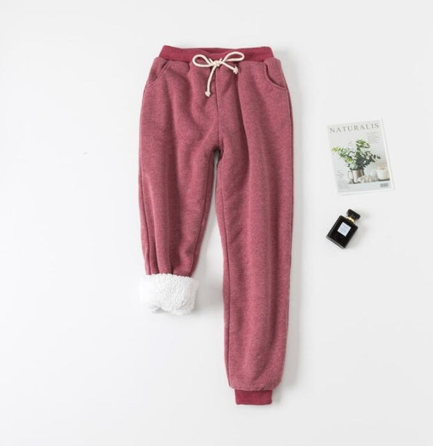 Lamb Lined Sweatpants