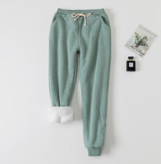 Lamb Lined Sweatpants