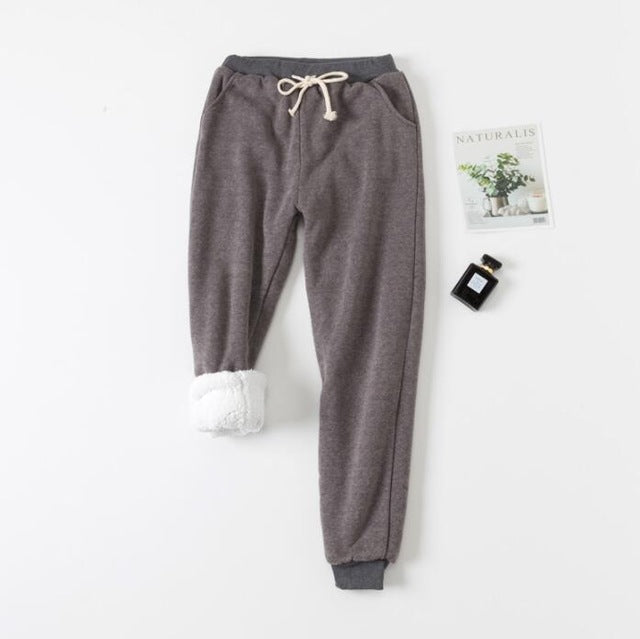 Lamb Lined Sweatpants