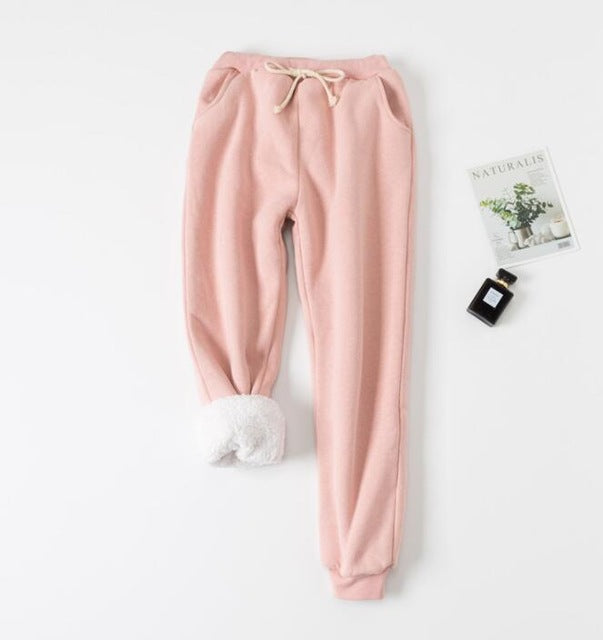 Lamb Lined Sweatpants