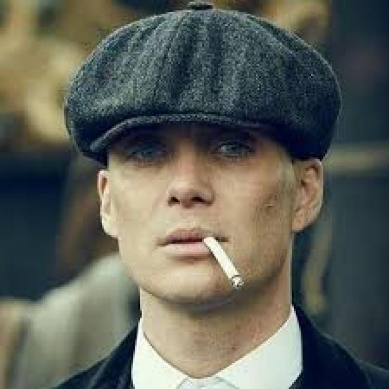 Men's Wool Herringbone Newsboy Cap - Bazaare Mart
