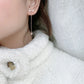 Dainty Bowknot Tassel Earrings Bazarre Mart Gold Bow Dangle Earrings
