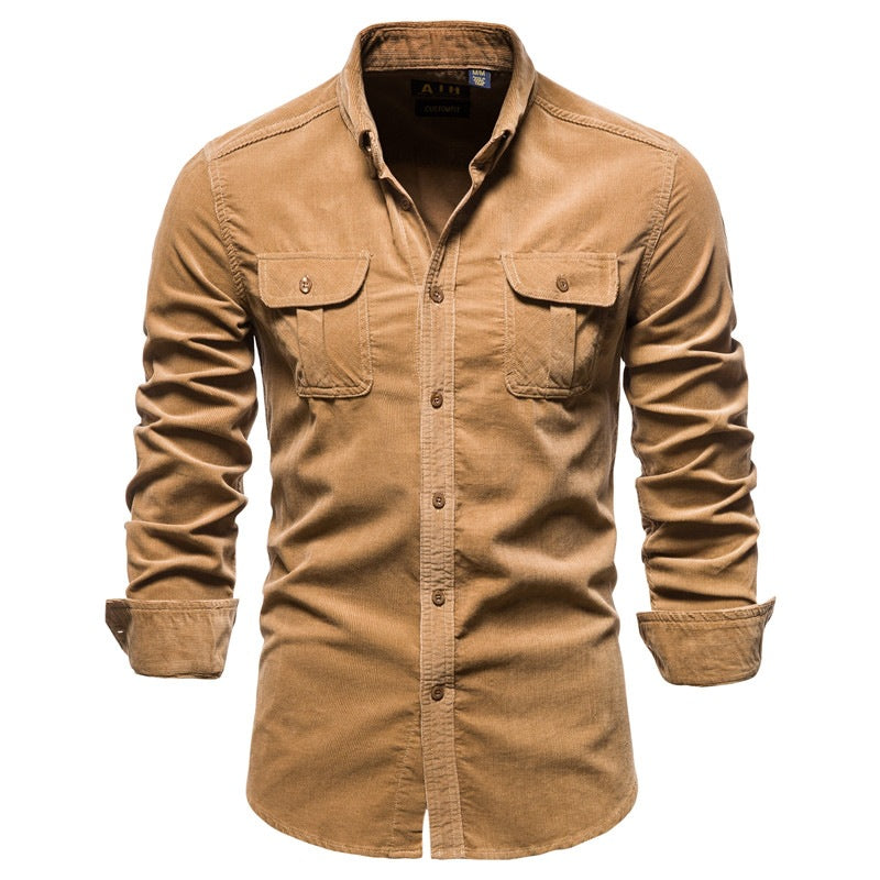 Casual Long Sleeve Button Up Shirt