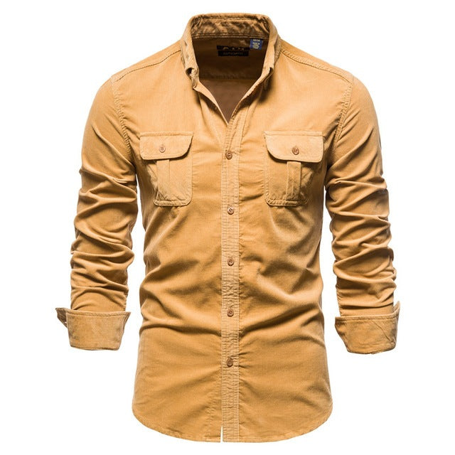 Casual Long Sleeve Button Up Shirt