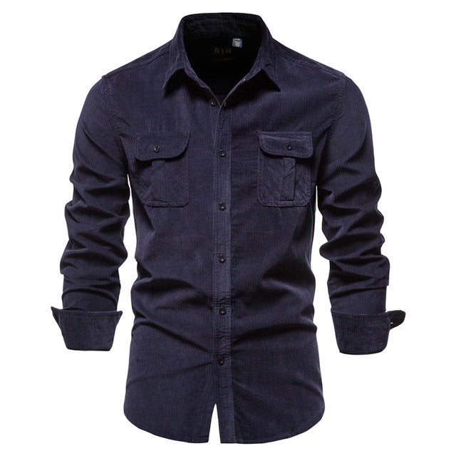 Casual Long Sleeve Button Up Shirt