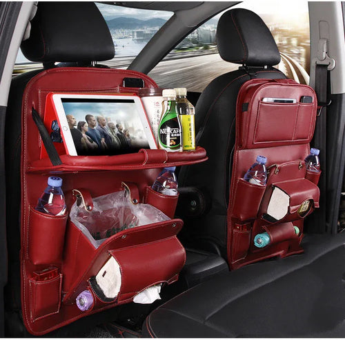 Car Organizer Wine red Bazaare Mart Care Storage