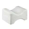 Memory Foam Leg Pillow White Bazaare Mart Knee Support Pillow