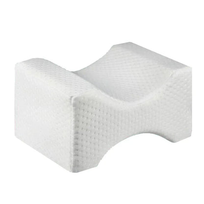 Memory Foam Leg Pillow White Bazaare Mart Knee Support Pillow