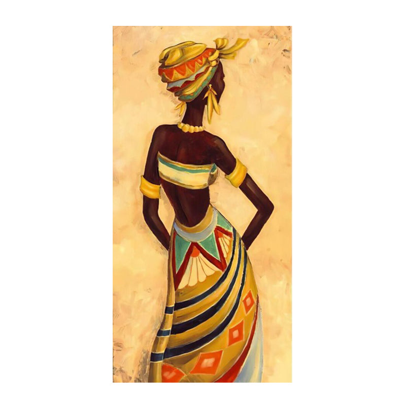 African Woman Print