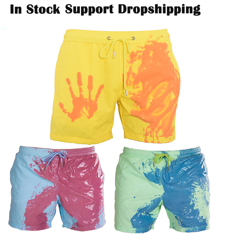 Men's Color Changing Swim Trunks
