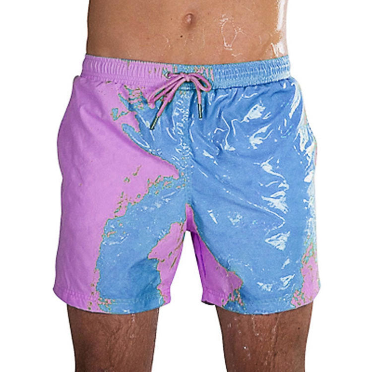Men's Color Changing Swim Trunks