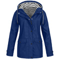 Rain Jacket Dark Blue My Store Ladies Coat