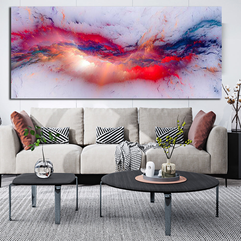 Think Independent Cloud Abstract Wall Painting